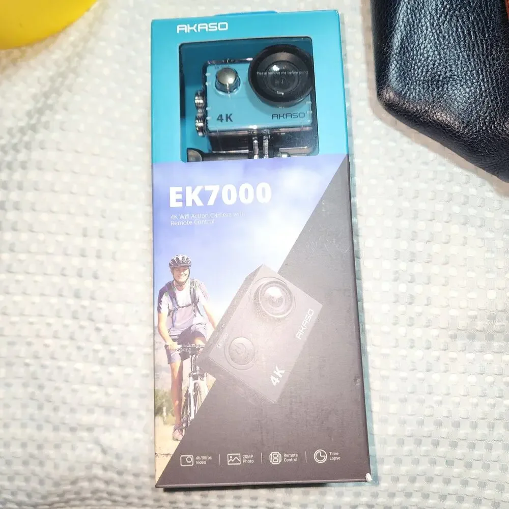AKASO NWT EK7000 ACTION CAMERA SET